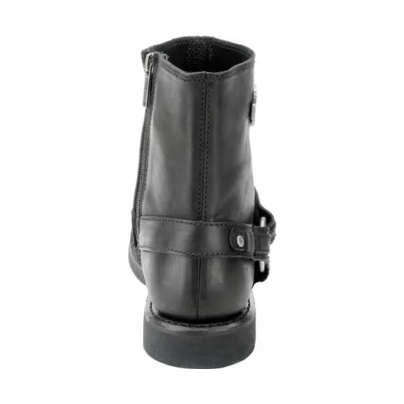 NEW Harley Davidson Men's SCOUT Black LTHR Motorcycle Riding Boots D9526… - Picture 8 of 15